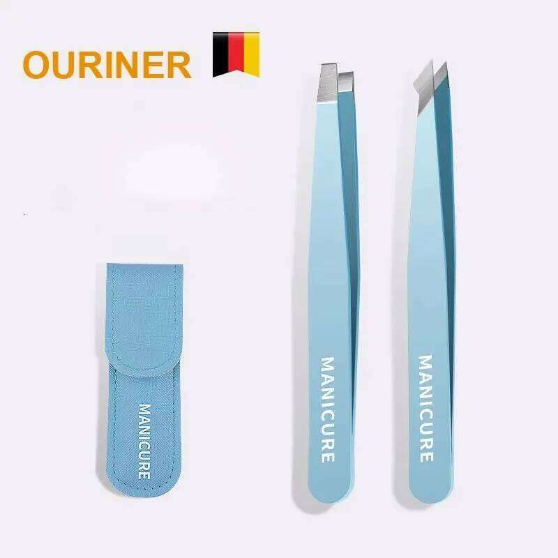 1 Pcs 4 Styles Eyebrow Tweezer Colorful Beauty Fine s Puller Stainless Steel Slanted Eye Brow Clips Removal Makeup Tools free shipping