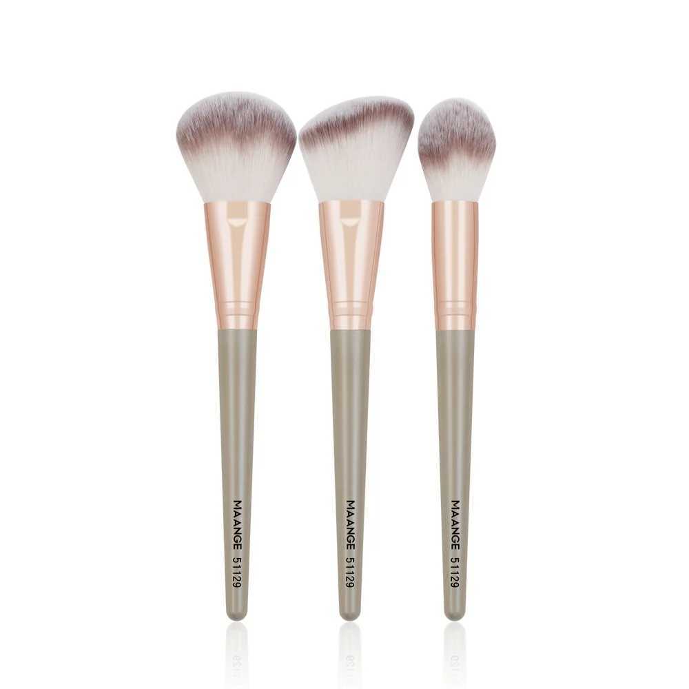 MAANGE Top 3 Makeup Brushes Face Powder Ber Brush Powder Brush Cosmetic Brush W250605