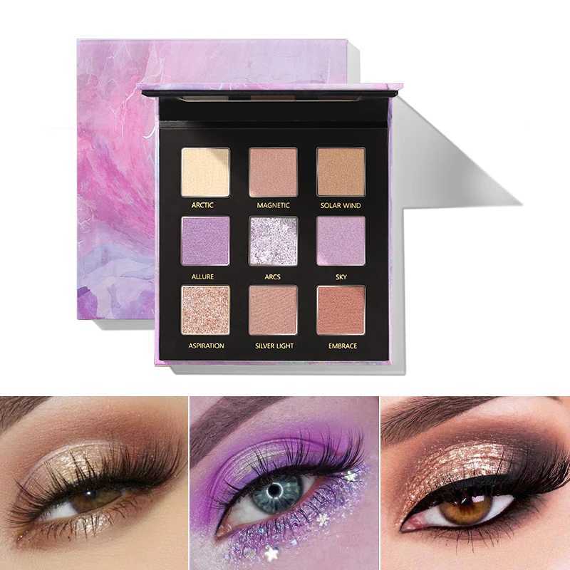 Pudaier eyeshadow palette long-lasting matte pearlescent glitter eyeshadow eye makeup eyeshadow palette W250605