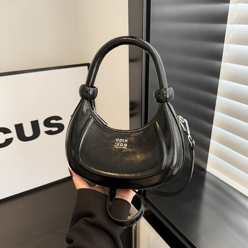 Free Shipping Designer Bag Small Niche Underarm Large Capacity Bag For Women New 2025 Spring/summer Fashion Crescent Bag Simple And Versatile Single S