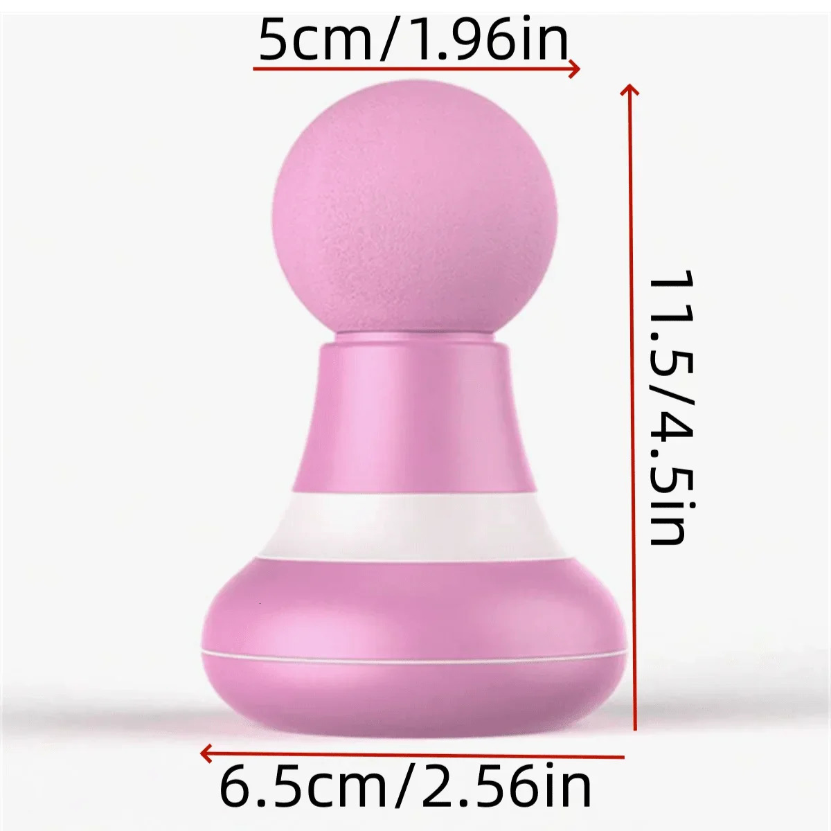 1pc Mini Massage Gun Multi Gear Adjustment Low Noise Silent Muscle RelaxationMini Fitness Cervical Massager 250605