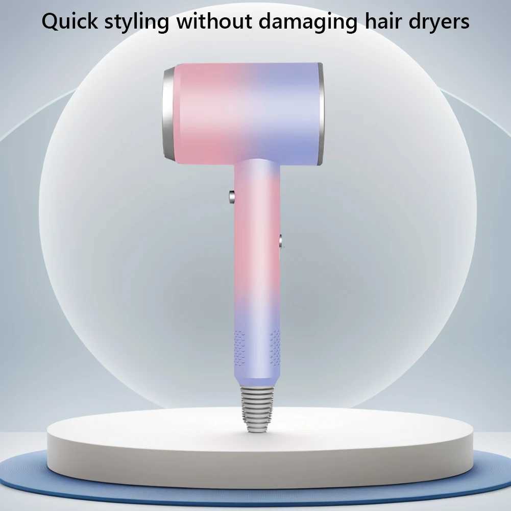 Hair Dryer Fast Drying Negative Ionic Hair Dryer Low Noise Ionic Blow Dryer 3 Gear Travel Hair Dryer 1200W for Barbershop Salon XJ250605