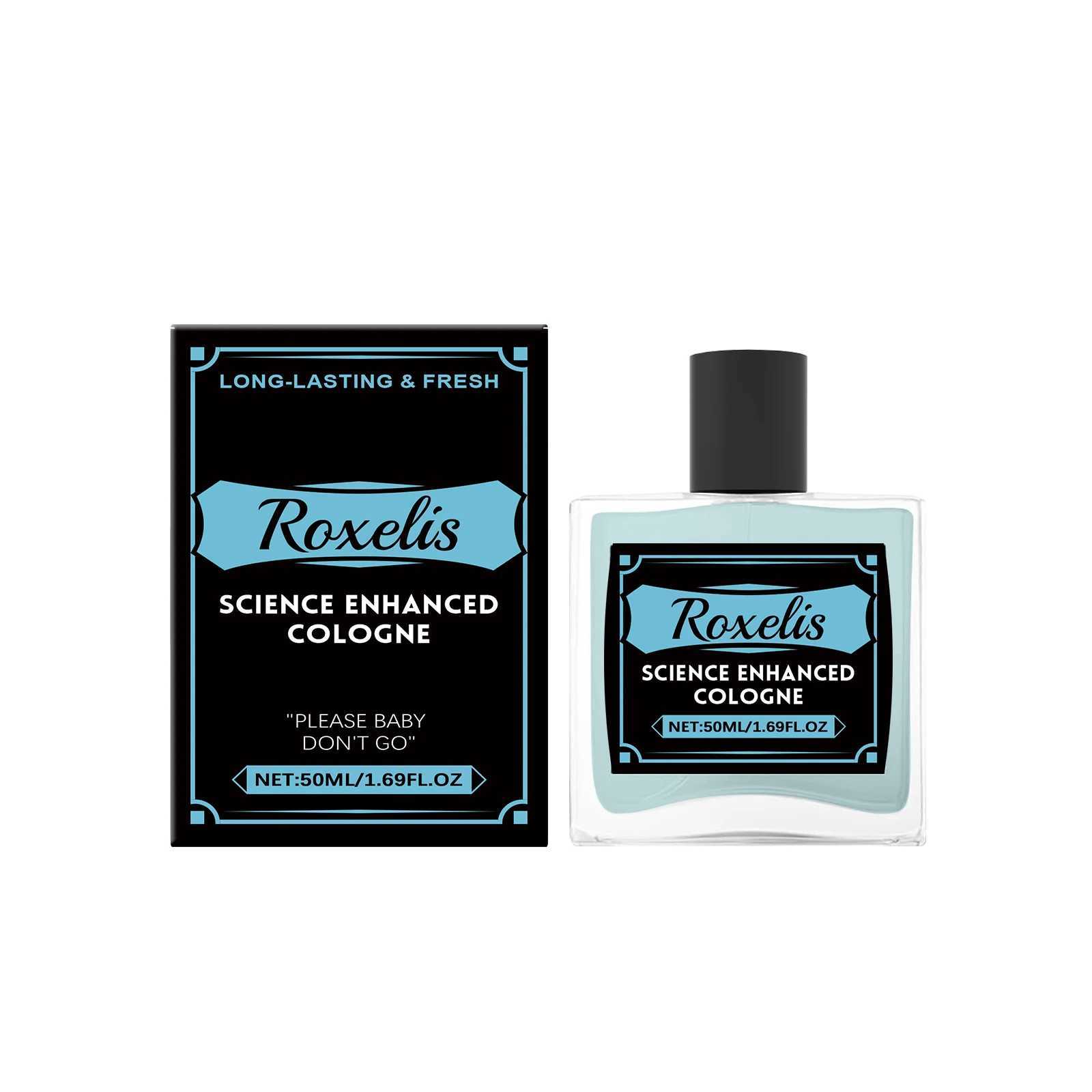 Roxelis 50ml Pheromone Cologne Perfume Mist for Men Long Lasting Gentleman Charming Scent Refreshing Couple Dating Glamour Perfume W250605
