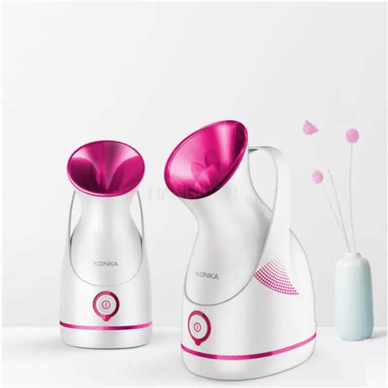 Nano ion spraying filling water meter steaming home beauty instrument meter damp and hot steam injection face detector XJ250607