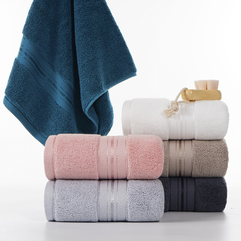 3pcs High quality 100% Cotton Bathroom Oversized Towels,Thickened Pure Cotton Quick Absorbent, Soft Quick Dry Thickened Face Towel,32 color options av