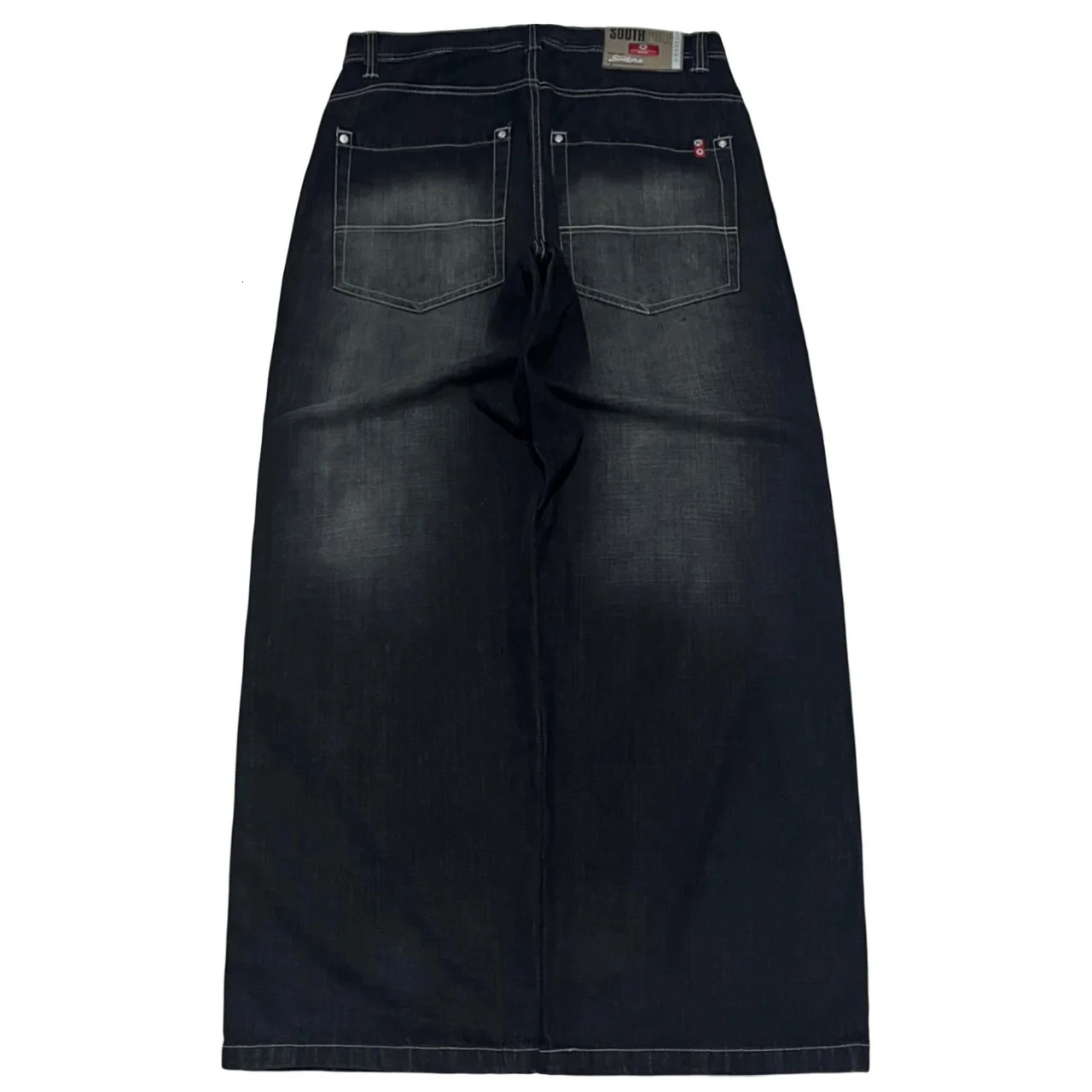 American Fashion Trend Specials Spot Loose Jeans Women Street Y2K Hip Hop Oversized Wideleg Pants Unisex Mopping Jeans 250604