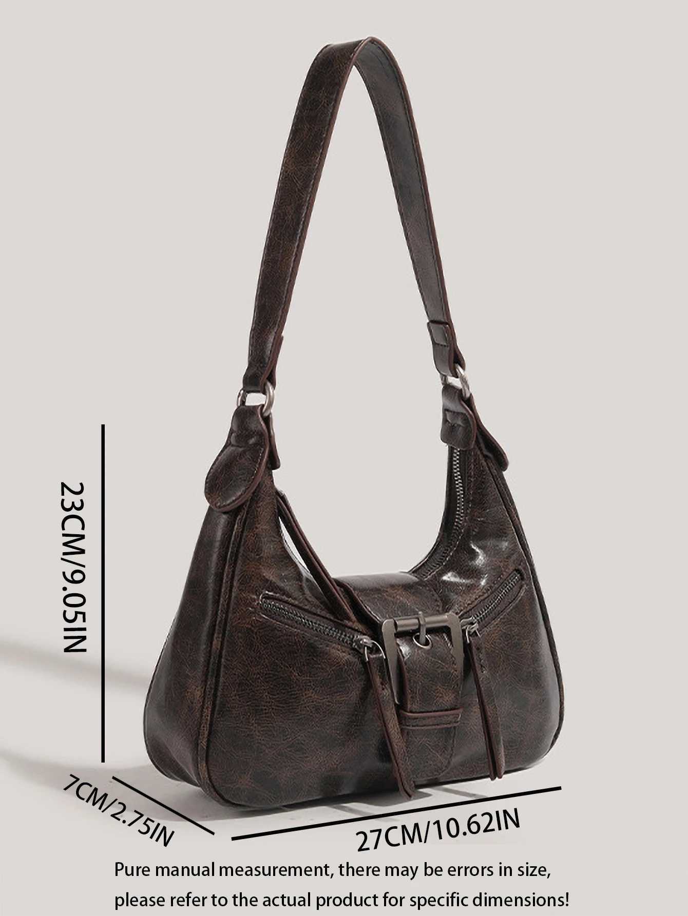 casual baggy commuting versatile shoulder bag womens reliable underarm bag XJ250605