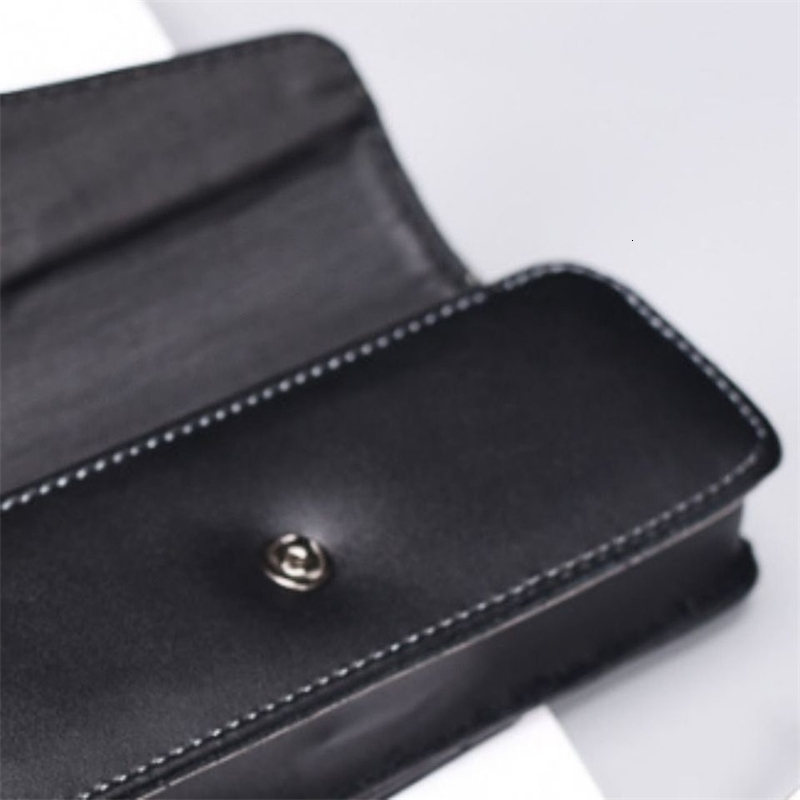 Upscale Belt Wearable PU Glasses Case Men Portable Leather Reading Storage Box Phone Bags and Tool Carrying Cases y250519