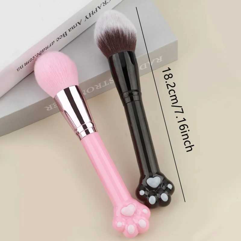 New single paw powder brush large flame brush multifunctional makeup brush soft brush beauty toolsW250605