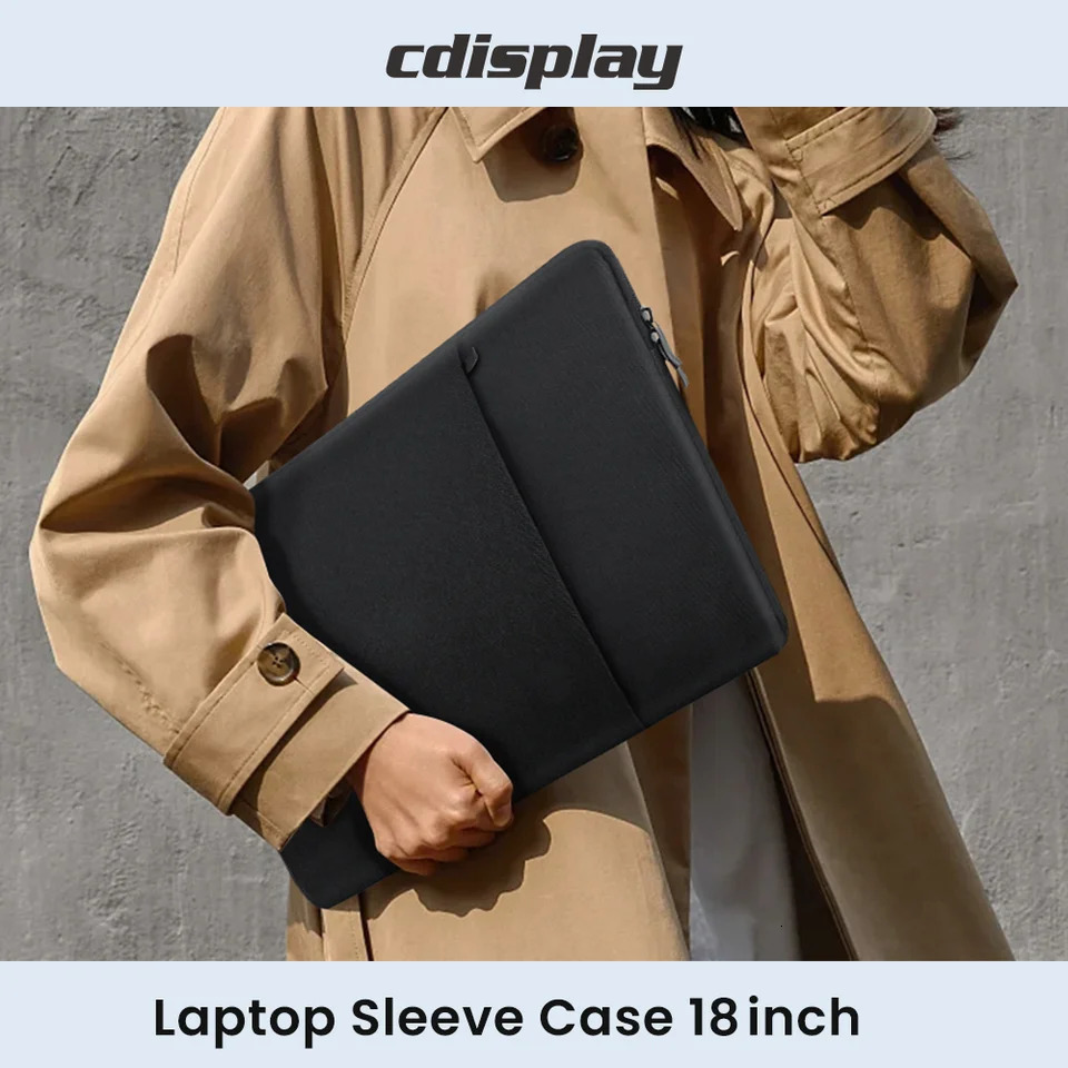 Cdisplay Laptop Sleeve Bag Case 18 17 15.6 Inch PC Cover For macbook Air 13 Case for Lenovo Asus HP Dell portable laptop Handbag 250603