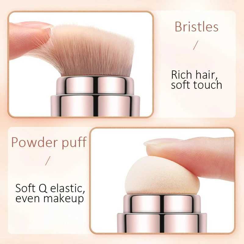 4 in 1 makeup brush set multifunctional eye shadow brush portable foundation brush b brush lip brush W250605