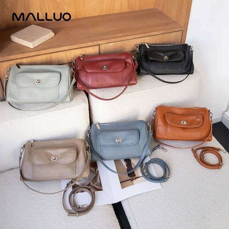 Designer Bags 2025 Ladies Fashion Designer Handbags Women Cow Genuine Leather Shoulder Bags Female Retro Underarm Cowhide Crossbody Bag Lady Luxury Ba