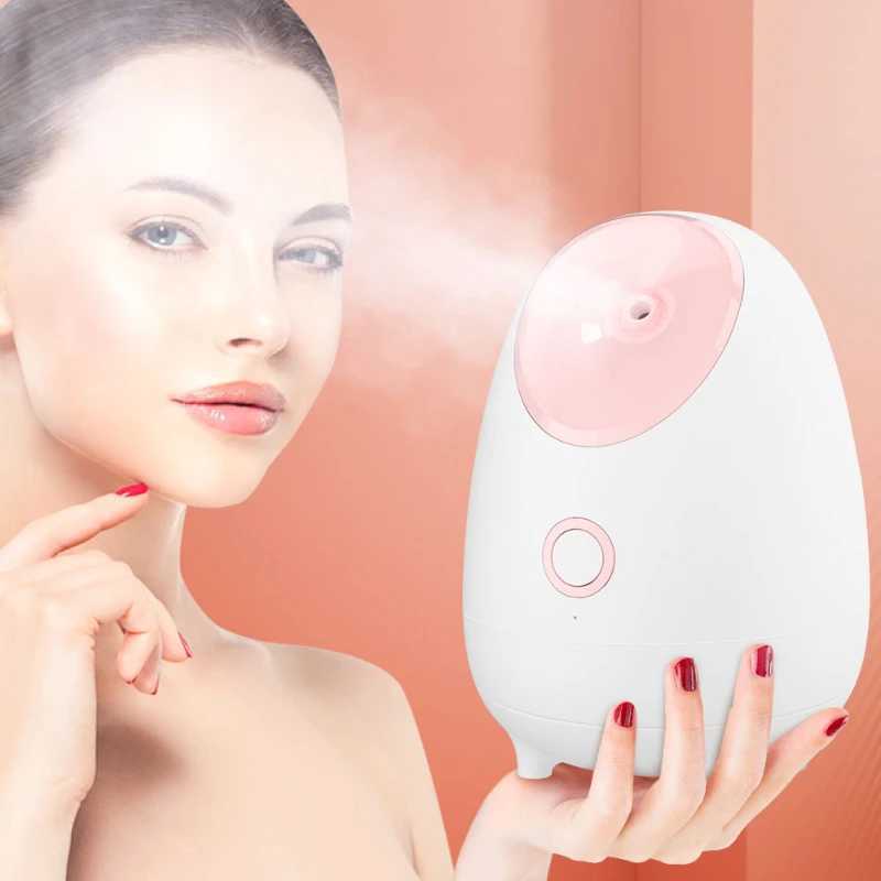 Hot Mist Facial Steamer Nano Ionic Face Steamer Home USE Sauna Deep Cleaning Humidifier Atomizer for Women Girl Men Moisturizing XJ250607