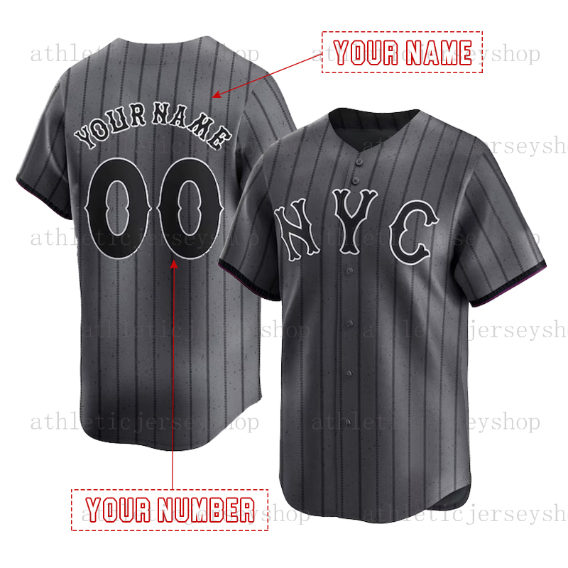 22 Soto Baseball Jersey Alonso Baty Piazza Diaz Holmes Custom any name any number stitched Men