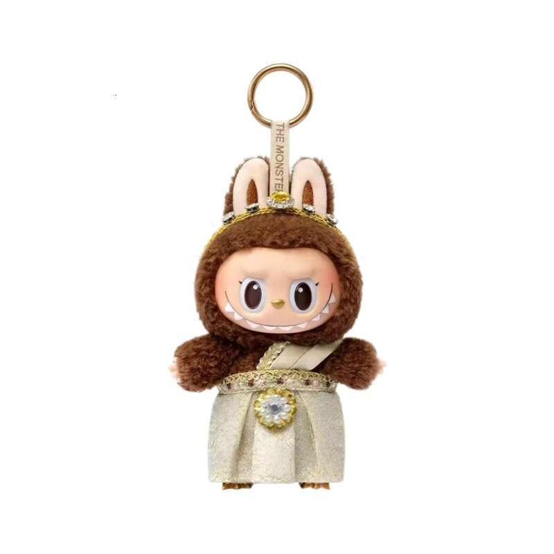 New Pop Mart Labubu Plush Leader ZIMOMO High-Quality Modification Doll Pendant