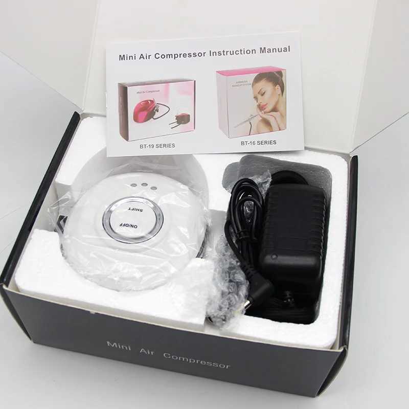 Portable Airbrush Nano Water Oxygen Facial Injector Facial Injector Tattoo Cake Makeup Mist Airbrushes Compressor Paint Nail ArtXJ250607