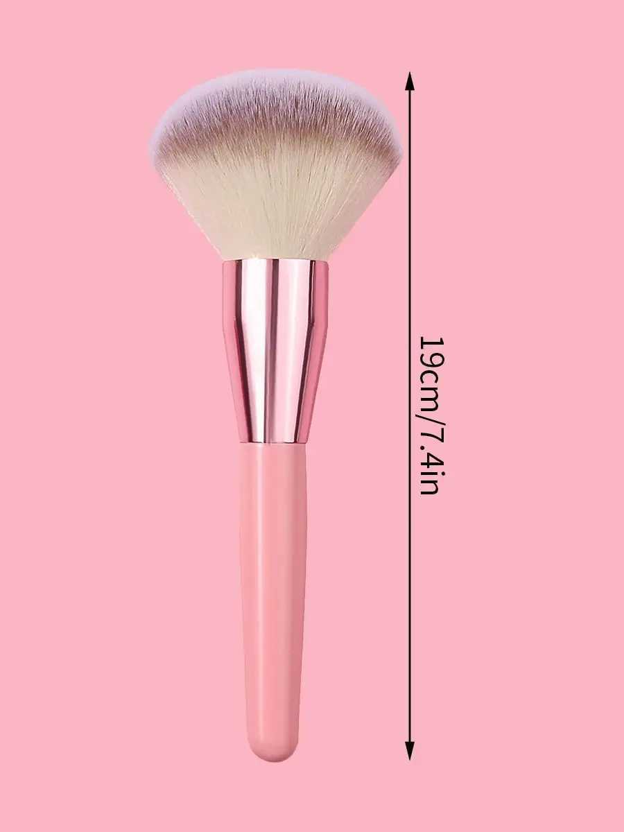 1Pcs Big Size Makeup Brushes Foundation Powder Face B Brush Soft Face Brush Large Cosmetics Soft Foundation Makeup Tools W250605