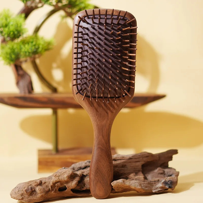 wooden comb health air cushion hair massage comb scalp hair care health airbag comb 250603