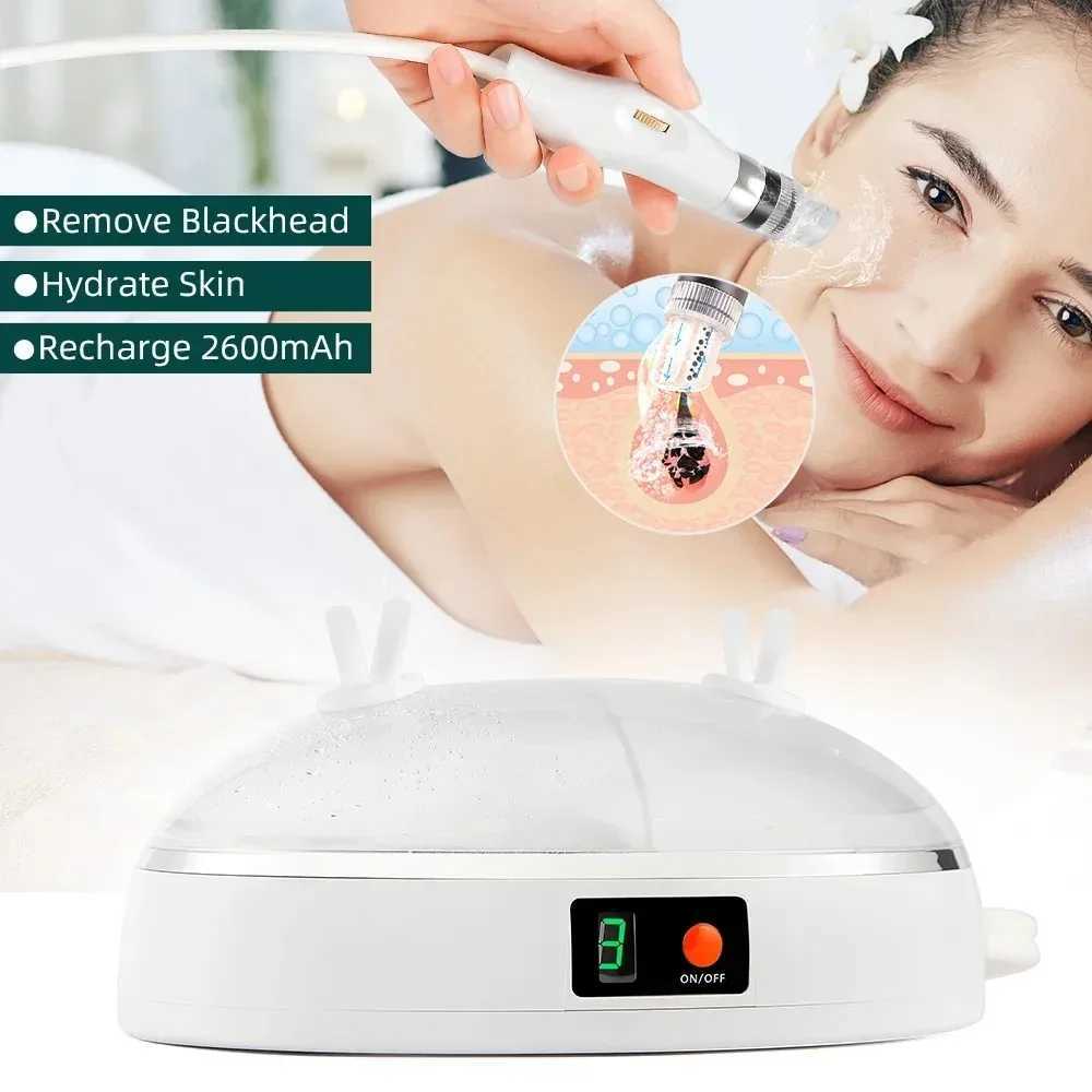 New Facial Blackhead Remover Pore Vacuum Cleaner USB Rechargeable Oxygen Facial Machine Cleaning Jet for Home and Beauty Salon XJ250607