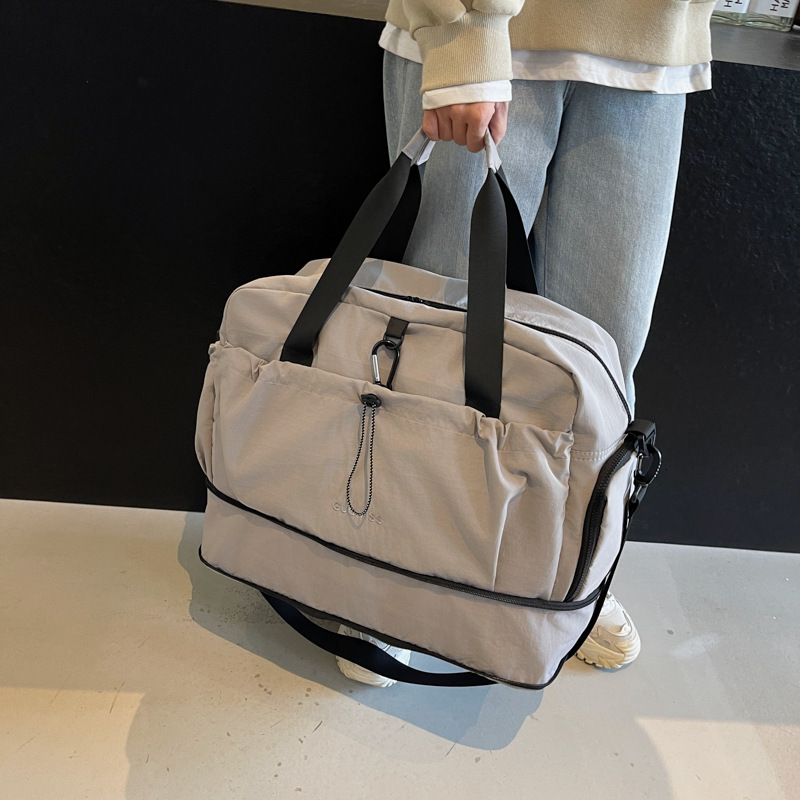 New Fiess Dry Wet Separation Training Sports Backpack Portable Large Capacity Handheld Lage Short Trip Travel Bag for Women