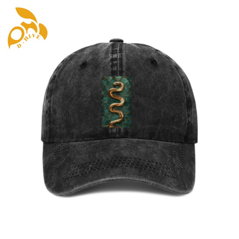 Free shipping Design Customized Baseball cap denim black cool Male Female Outdoor Wide Brim Hats