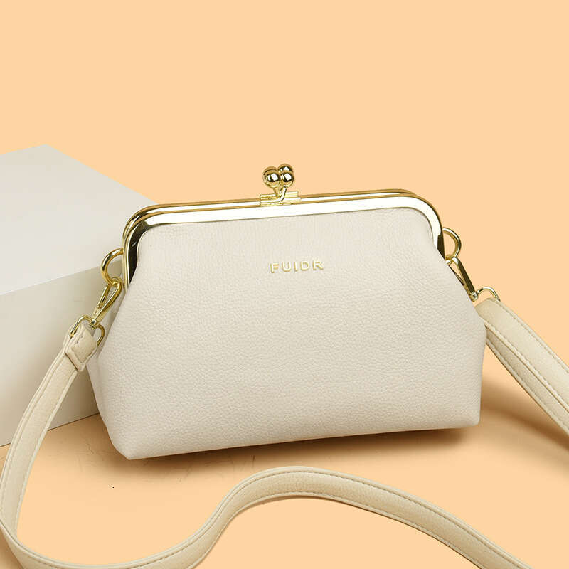 Women's New Korean Version 2025 Top Layer Cowhide Clutch Large Capacity Wallet Texture Multi-layer Crossbody Bag