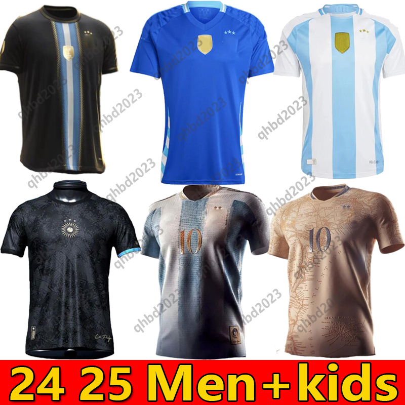 2024 Argentina Training vests Soccer Jerseys men kids Otamendi DE PAUL L.MARTINEZ KUN AGUERO DYBALA DI MARIA Maradona TAGLIAFICO national team 24 25 football men