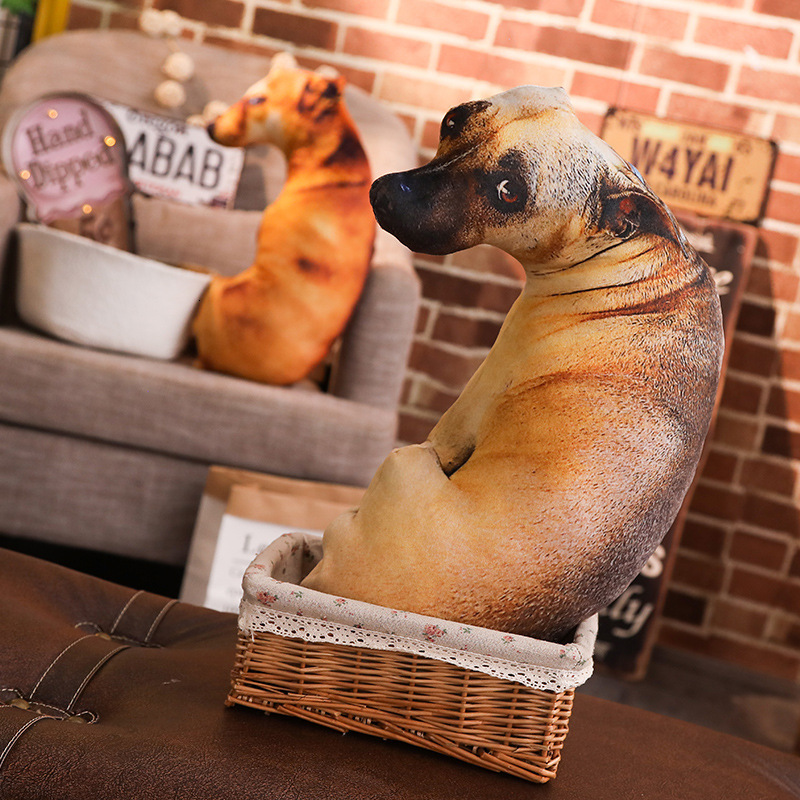 Creative 3D Realistic Dog Toy Dog Doll Can Be Added 240821