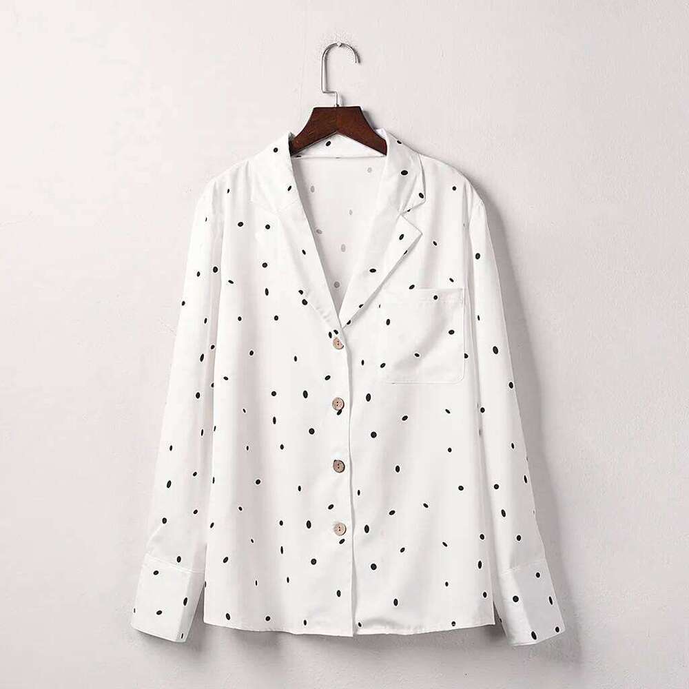 hoodie Women's Wear For Women Cotton Womens Fashion Casual Long Sleeve Color Block Point V-Neck T-Shirts Tops Blouse Roupas Femininas jacket