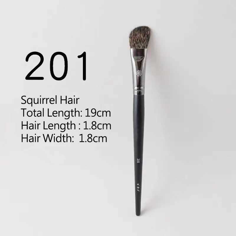 1pc Animal hair Angled Shadow Makeup Brushes Blending Multifunctional Eyeshadow Nose Makeup brush squirrel 201 209W250605