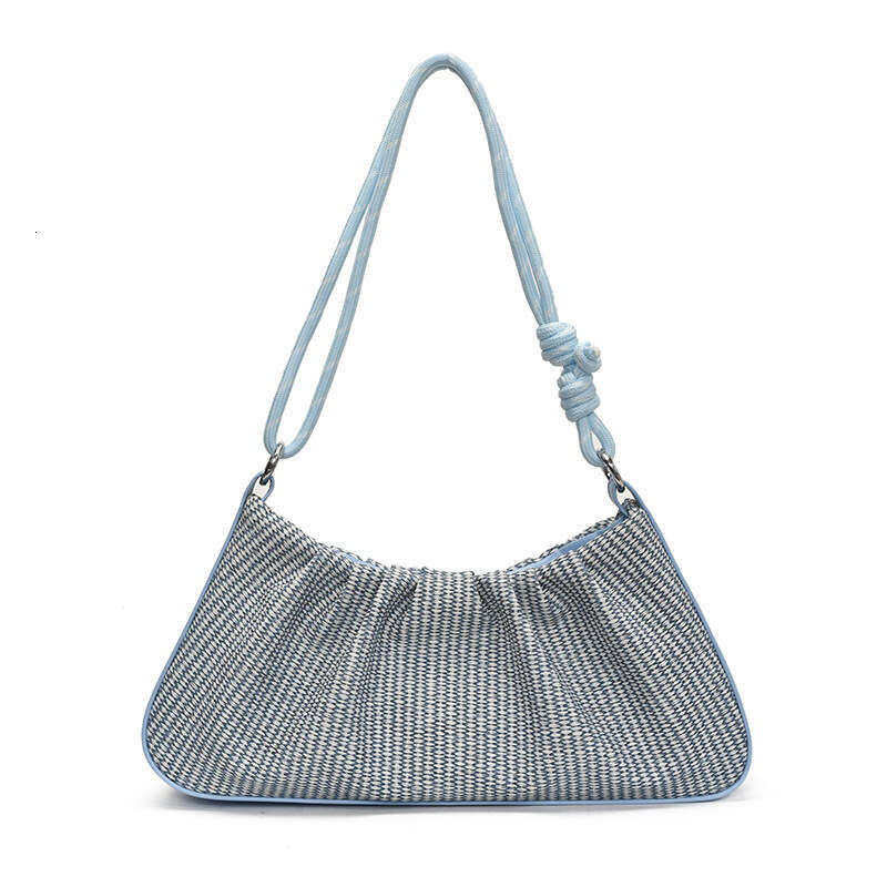 Summer Fashion Woven Texture Elegant Underarm 2025 New Trend This Year Versatile Shoulder Bag Trendy Handbag for Women