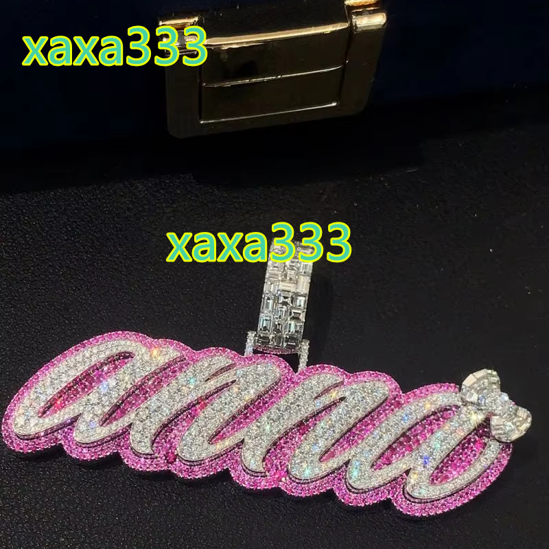 Luxury Faith 10K/14K /18K Gold Letter Pendant W/Lab Grown Diamonds Mens Gift Set W/Dual Cert