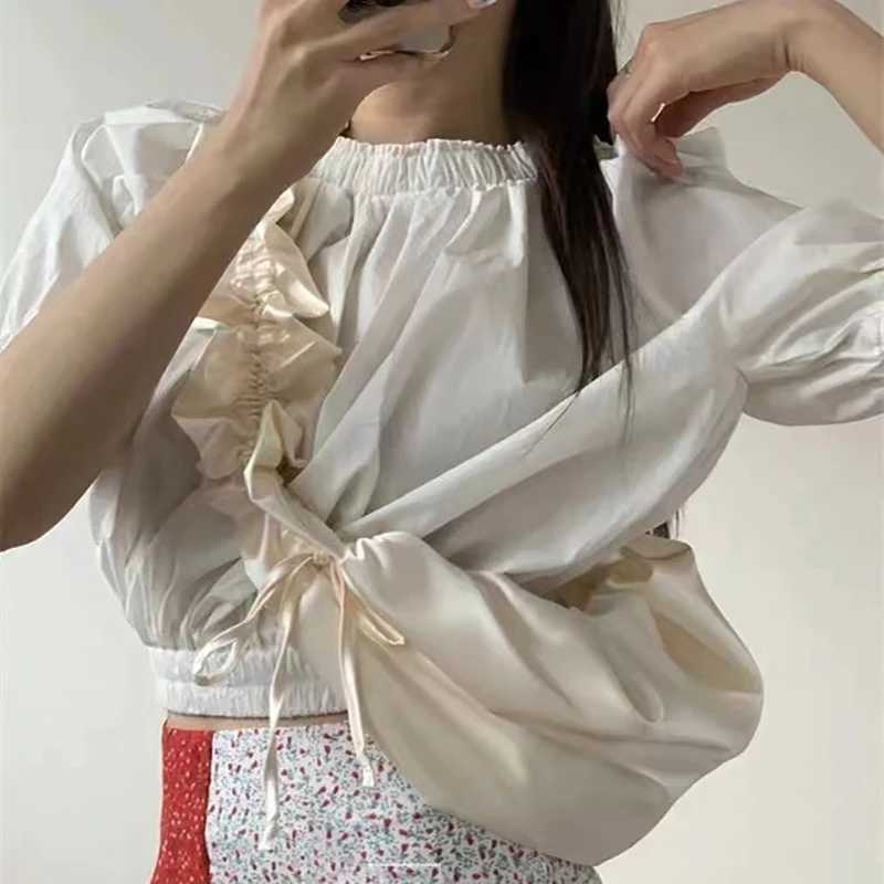 Fi Satins Dumpling Bag Ruched Shoulder Bag Designer Tote Bags for Women Silk Hobo Cloud Crossbody Bags Female Shopper XJ250605