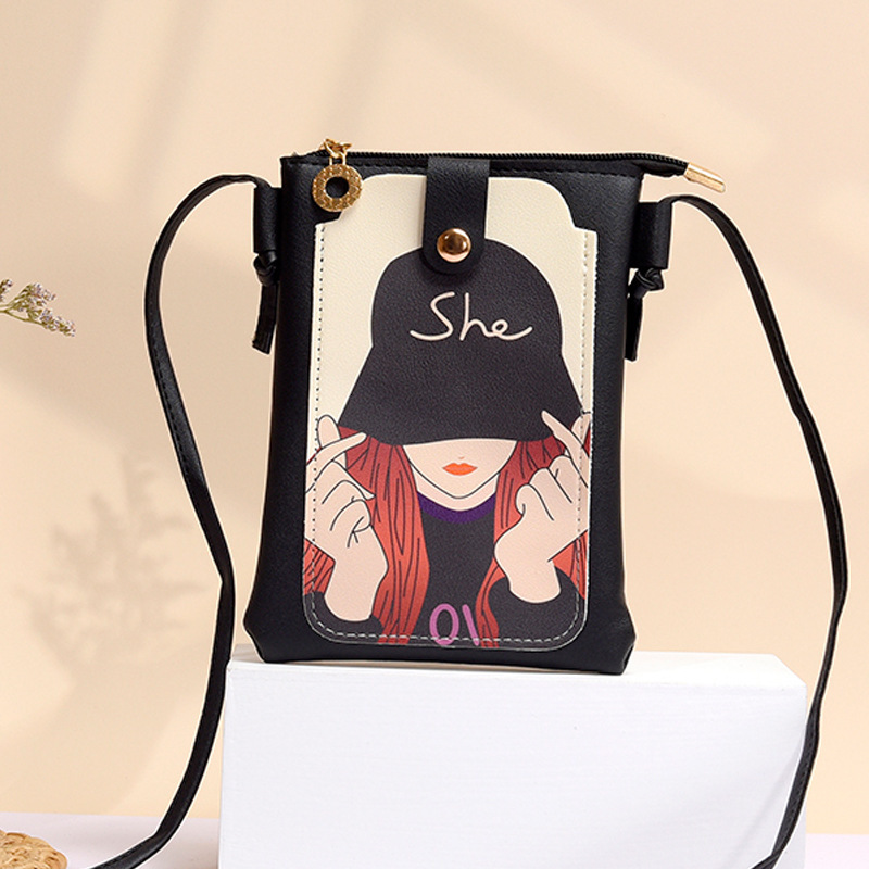 Top quality Brand High Quality New Style Cute Phone Bag for Women 2025 New Korean Fashion Versatile Fresh Style Crossbody Mini Bag New Free Delivery D