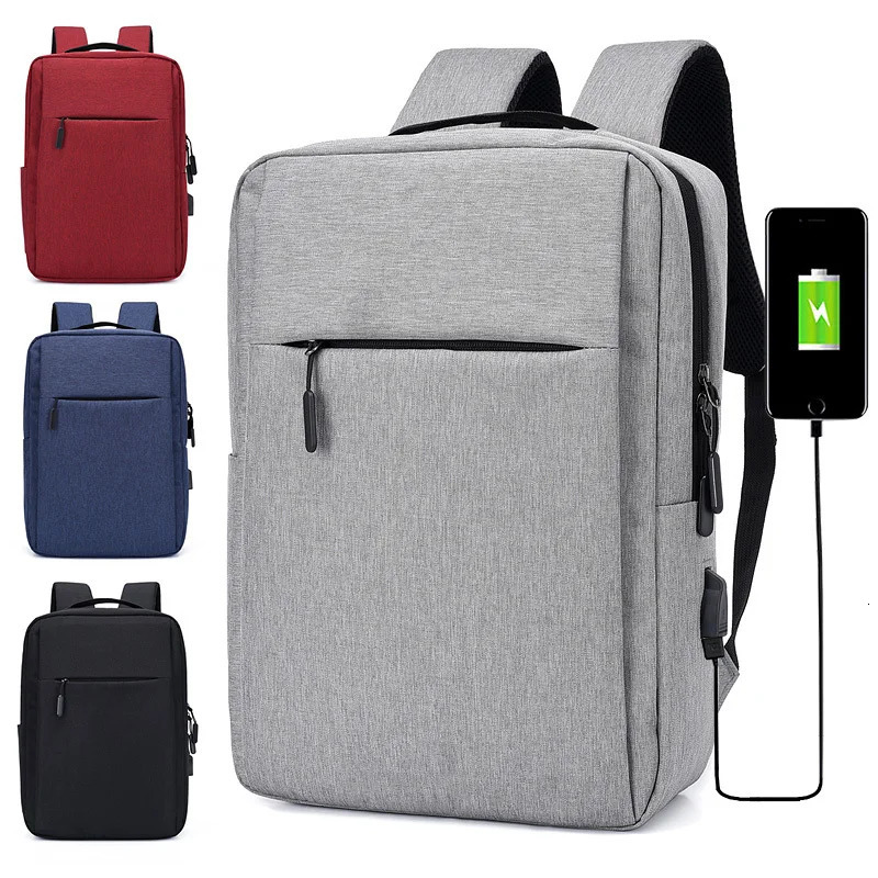 Laptop Backpack fit 15.6 inch Commuting Business Bag Lightweight Casual Daypack with USB Charging Port for Business Travel 250603