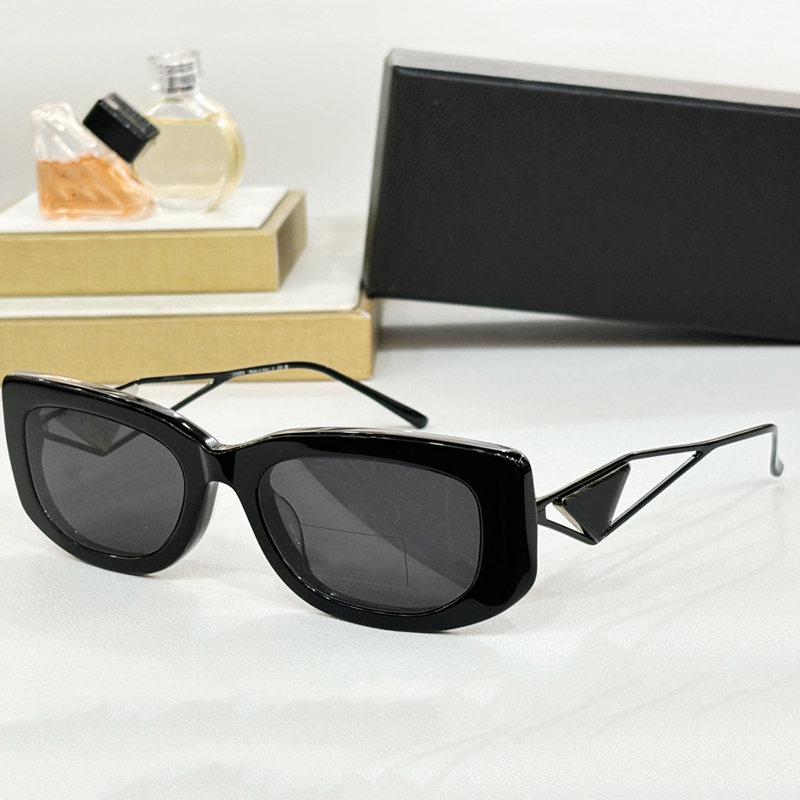 Designer Sunglasses for Women mens sunglasses Classic Metal frame triangles Eyeglasses Goggle Outdoor Beach For Man Mix Color Polarized light