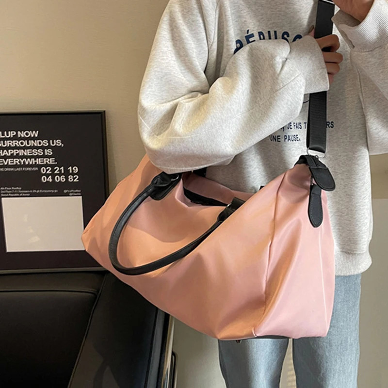 Large Capacity Carry On Luggage Bags Oxford Travel Bag Handbags Men Women Shoulder Outdoor Tote Weekend Waterproof Sport Gym Bag 250530