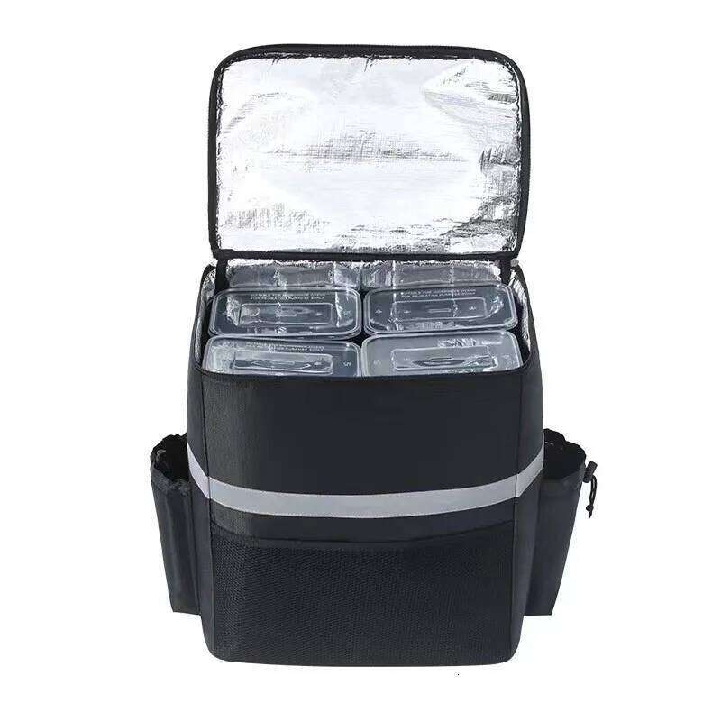 35L Extra Large Thermal Cooler Refrigerator Box Fresh Keeping Food Delivery Backpack Insulated Cool Bag