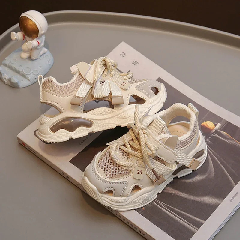 Size 21-36 Summer Sandals for Kids Boys Girls Sandals for Children Sport Sandals Comfortable Summer Beach Shoes Baby Sandals 250604