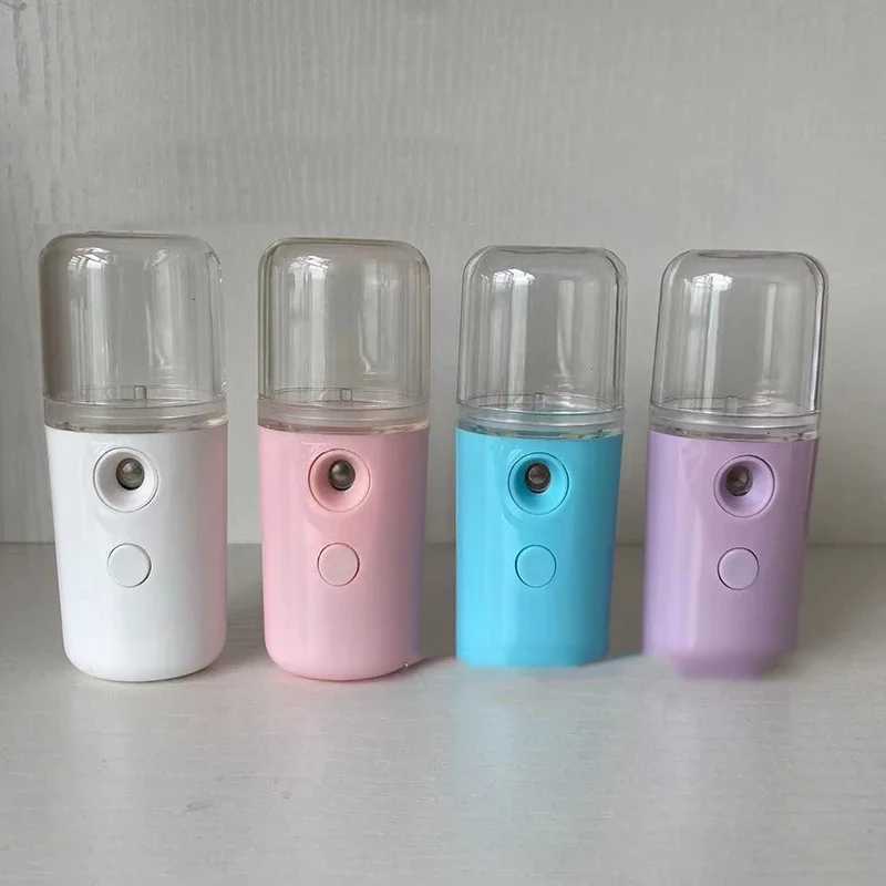 Mini Portable Humidifier Facial Steamer Device Beauty Spray Hydrating Apparatus Cold Spray Apparatus Rechargeable Nano Spray XJ250607