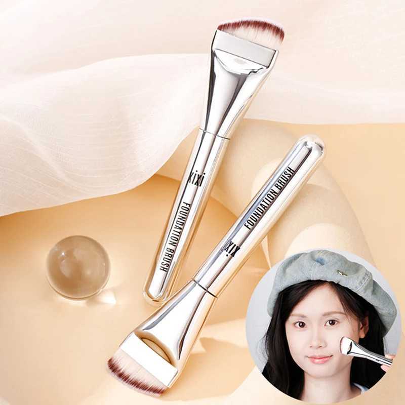 Ultra Thin Foundation Brush Lightweight And Thin Face Contour Brush Flat Contour Brush Foundation Cream Makeup Brush W250605