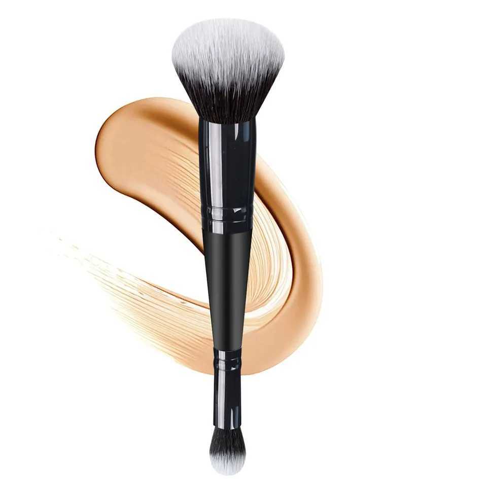 20pcs Customized Private Label Factory Selling New Arrival Cosmetic Tools Foundation Concealer 2 in 1 Makeup BrushW250605