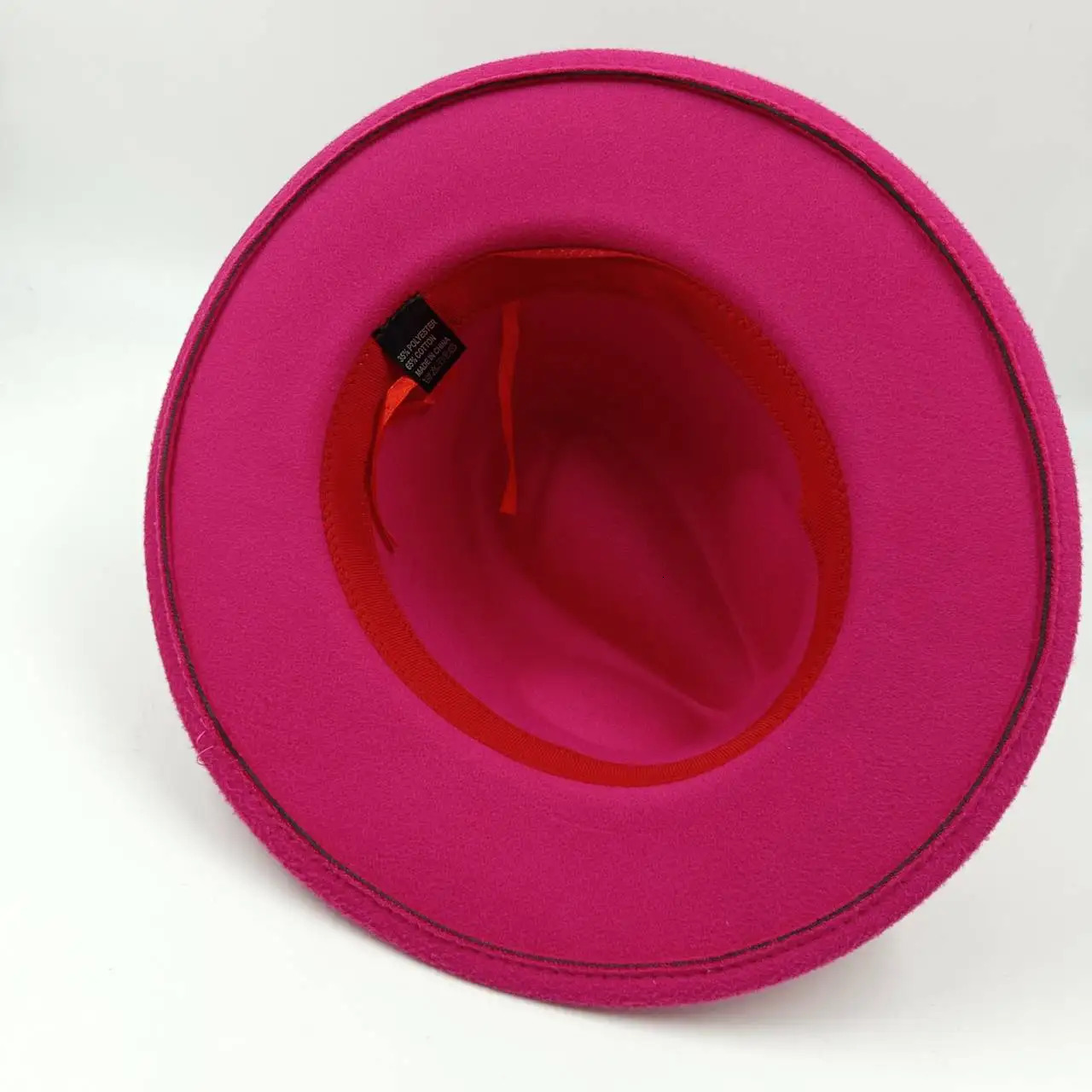 Rose DIY hat Fedora hat with diamond embroidery autumn/winter wedding party travel gentleman hat 56-58CM sombrero mujer 250605