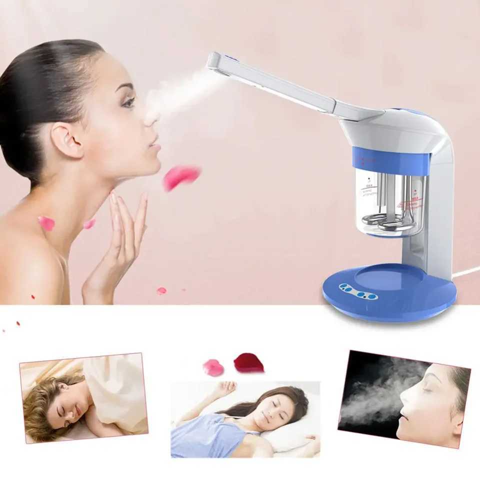 Professional Vaporizer Face Care Facial Thermal Water Steamer Nano Mist Sprayer Nebulizer Ozone Vapor Steam Fogger Beauty ToolsXJ250607