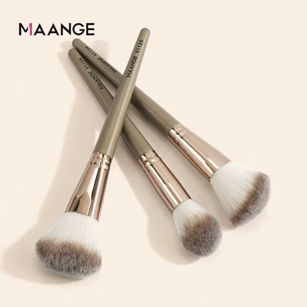 MAANGE Top 3 Makeup Brushes Face Powder Ber Brush Powder Brush Cosmetic Brush W250605