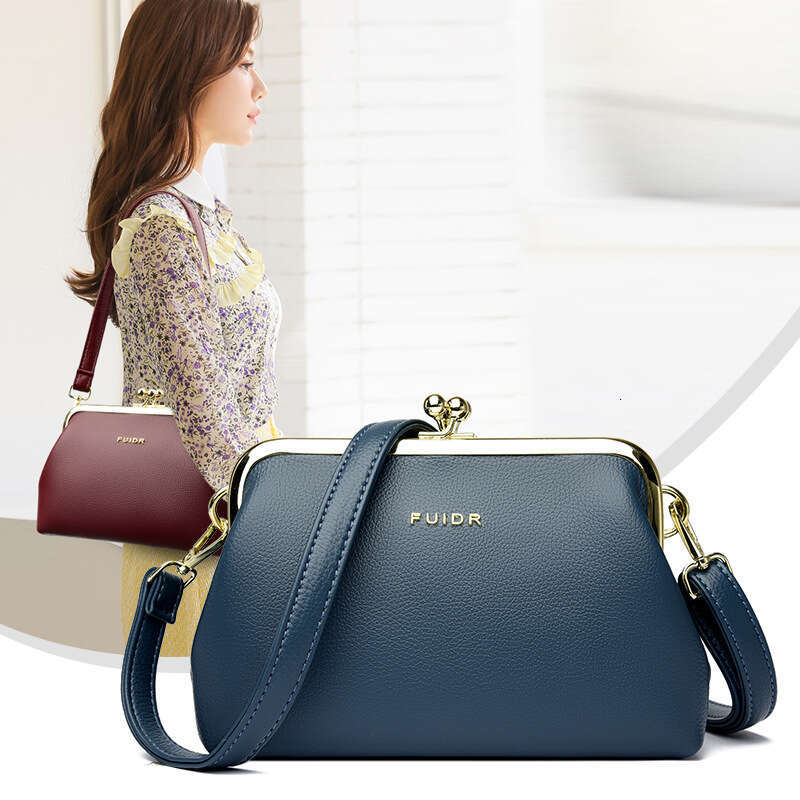 Women's New Korean Version 2025 Top Layer Cowhide Clutch Large Capacity Wallet Texture Multi-layer Crossbody Bag