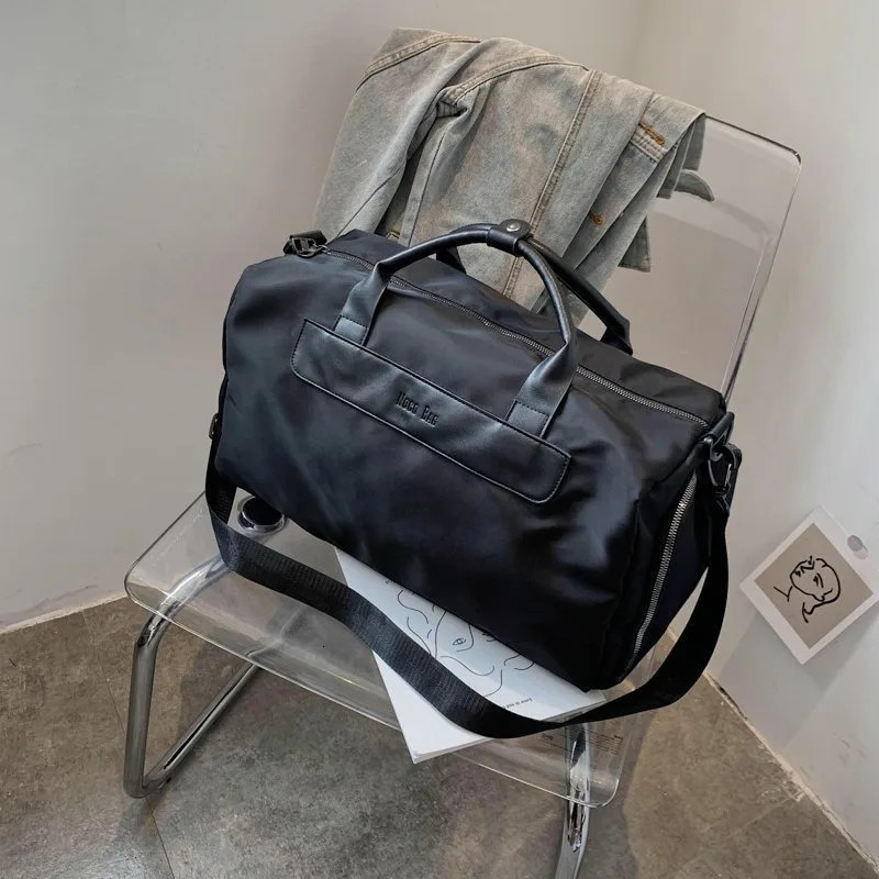 large Capacity Portable Handbag Leisure Fitness Sports Travel Bag Korean Fashion Receive Gym Bag 250530