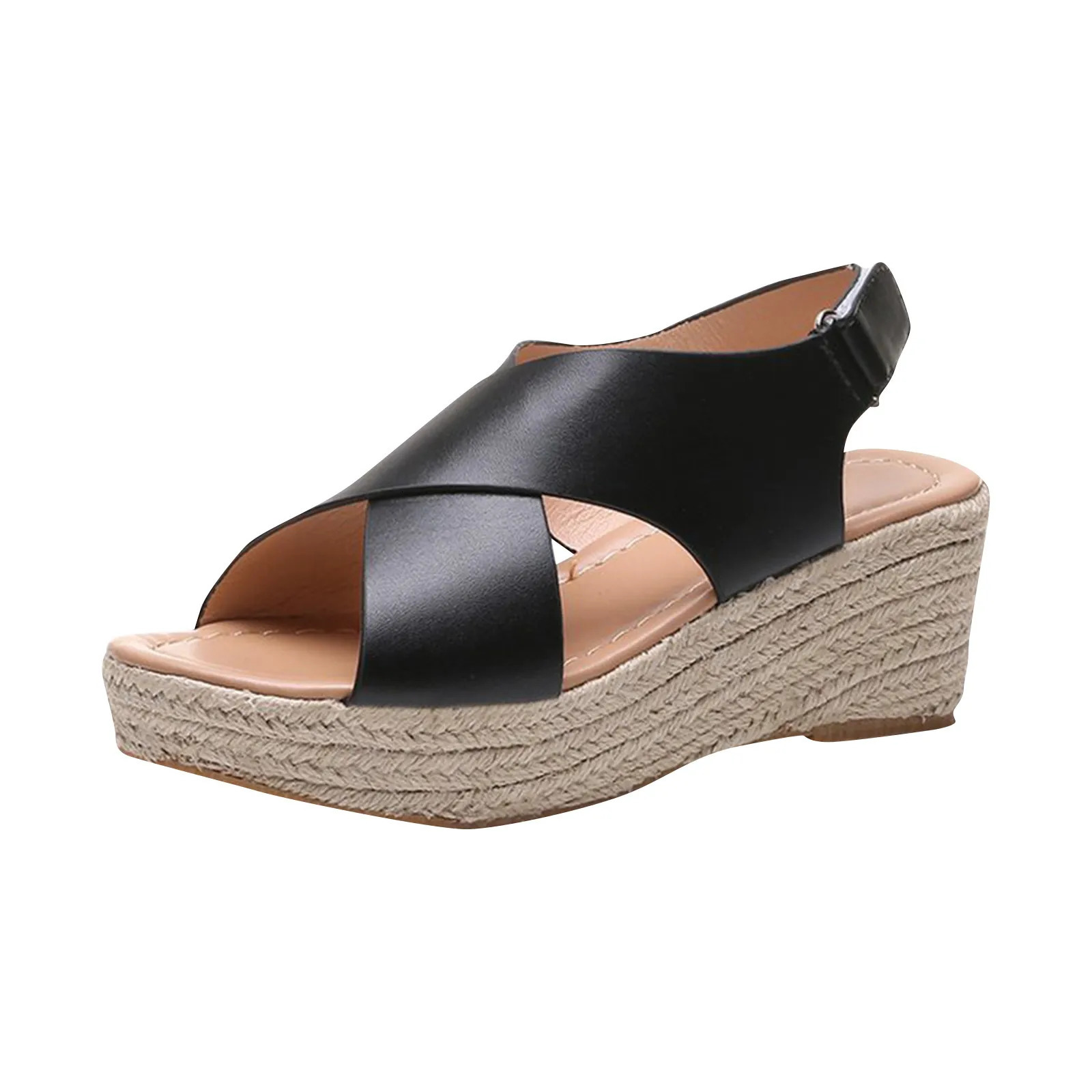 Fashion Womens Wedge Shoes Casual Comfortable Peep Toe Platform Sandals Elegant Women Heels Summer Sandals 250605