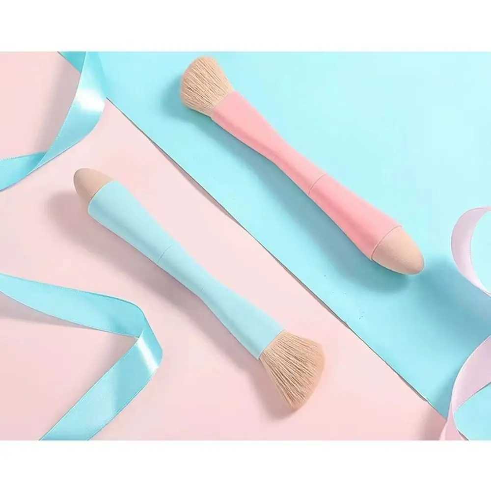 4-in-1 Makeup Brush Set Multifunctional Liner Brush Double Ended Cosmetic Brushes Detachable Complexion Brush Eyeshadow Brush W250605