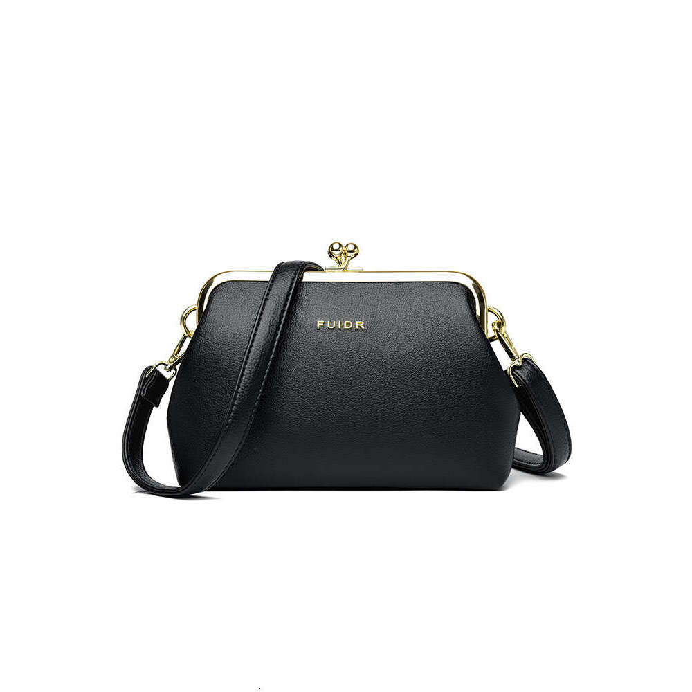 Women's New Korean Version 2025 Top Layer Cowhide Clutch Large Capacity Wallet Texture Multi-layer Crossbody Bag